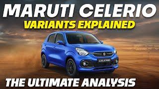 Maruti Celerio Variants Explained | LXI, VXI, ZXI, ZXI+ | The Ultimate Analysis