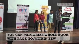 Demo After Dharmesh Pithva's Memory Improvement Training By Kenil Patel Mumbai 2017