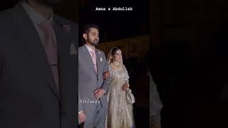 Amna & Abdullah Reception️| Walima Entry️| A.H Events |#wedding#walima#brideandgroom