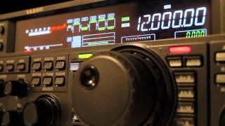 WWV received on 5Mhz 10Mhz 15Mhz 20Mhz and 25Mhz Shortwave Radio