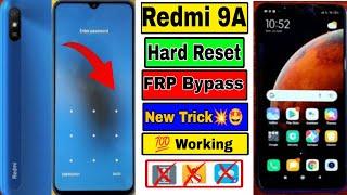 Redmi 9A Hard Reset Frp Bypass || Redmi 9A Hard Reset || Redmi 9a Frp Bypass 2024