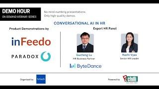 DEMO HOUR: Conversational AI for HR teams |  inFeedo | Paradox AI