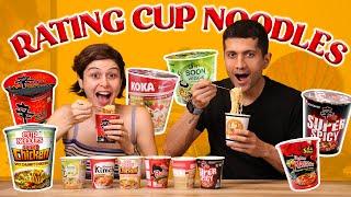 Trying & Rating Instant Cup Noodles! 