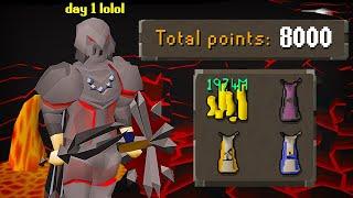 8000 POINTS, 6 RELICS IN 1 DAY ON OSRS LEAGUES 5 RAGING ECHOES!