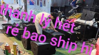 Trep750+bass40+ vỏ fun đơn doi+ main +mixer đủ thứ