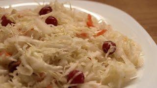 Как заквасить (засолить) капусту на зиму / Homemade Sauerkraut (Sour cabbage)  English subtitles