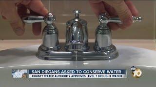 San Diego County Water Authority issues a Level 1 Drought Watch