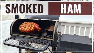 How to Smoke a Whole Ham | BBQ Ham recipe on Offset Smoker