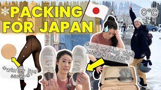 *EVERYTHING* I packed for my 14 day WINTER TRIP TO JAPAN ️