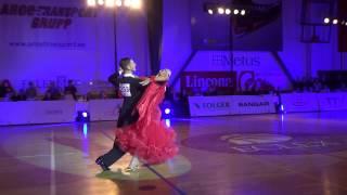 Matteo Del Gaone & Kristiina Reinfeldt - Solo Slow Waltz Estonian Standard Championships 2013