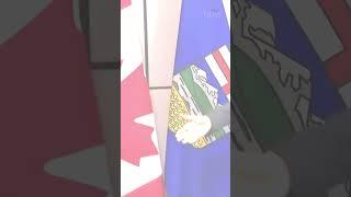 Awkward handshake between Danielle Smith and Justin Trudeau | #shorts #cdnpoli