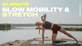 20 Min. Feel Good Mobility & Stretch | Slow-Paced & Low Impact | Full Body Routine, No Equipment