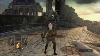 Dark Souls II - Heide's Tower of Flame: Battle a Old Knight (Mace) Non Respawning (Epic Fail) PS3