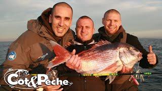 Pêche du pagre en mode casting light jigging