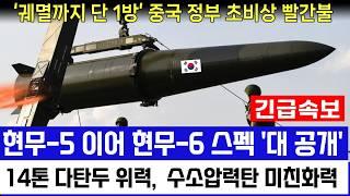 현무-5에 이어 현무-6 마침내 실전!! 핵심기술7가지