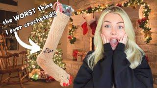 I crocheted the UGLIEST Christmas pattern ever *its bad!!!*