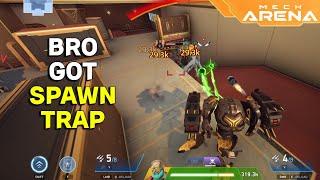 Bro got spawn trapped | Mech Arena