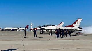 Air Force Thunderbirds Land at World’s Busiest Airport!