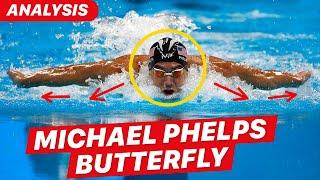 Michael Phelps PERFECT Butterfly Technique Analysis