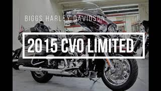 2015 CVO Limited at Biggs Harley-Davidson in San Marcos, CA