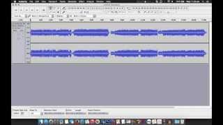 Easily split large audio files into tracks with Audacity