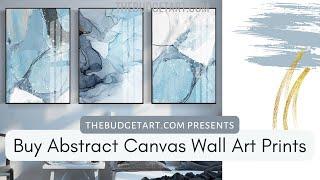 Buy Abstract Canvas Wall Art Prints for Living Room Decor Ideas | Thebudgetart.com