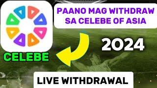 Paano mag withdraw sa celebe of asia/ magkano sahod sa celebe of asia #celebeofasia #tutorialvideo