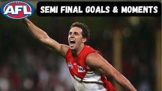 15 Minutes of Random AFL Semi Final Goals & Moments