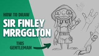 How to Draw Sir Finley (from Hearthstone)