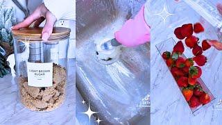 Satisfying Cleaning/Organizing/Restocking TikToks  Asmr | Pt.87