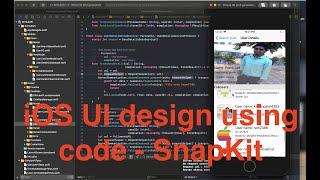 iOS UI design using code (Programmatic UIs)