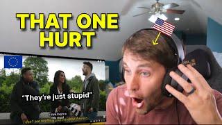 American reacts to Why Do Europeans Dislike Americans So Much?