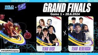 Team Wise vs. Team Rebengga - Game 1 (Bo7) | Grand Finals | Wild Rounds • Glam Slam 2024 