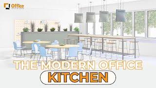 HOW TO DESIGN THE MODERN OFFICE KITCHEN