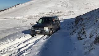 Mitsubishi Pajero / OffRoad macerası / Pajero karla mücadele / Winter Snowy