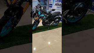 Shorts view  2025 New Yamaha MT15 cyan blue colour #bike #shorts #trending #yamaha #mt15v2 #2025