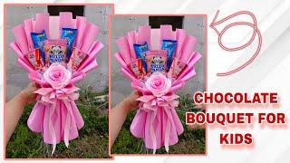 DIY | CHOCOLATE BOUQUET FOR KIDS