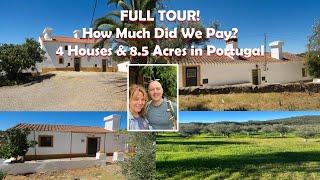 FULL TOUR: Rural Portugal Homestead- 4 Houses, 8.5 Acres: How Much Did We Pay?