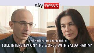 Yuval Noah Harari on Sky News' 'The World With Yalda Hakim'