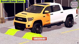 Cars vs Massive Magic Color Speed Bumps #519 BeamNG DALER Games BeamNG.Drive