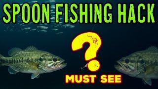 Jigging Spoon Hack REVEALED! Double Your Winter & Spring Bass Hook Ups NOW!