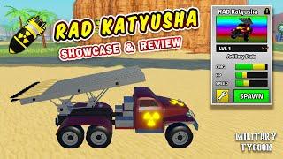 RAD Katyusha Showcase & Review | Military Tycoon Roblox