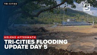 Helene Aftermath Day 5: News 5 reports on flood damage across the Tri-Cities region