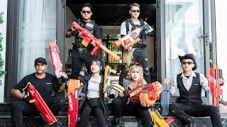 LTT Nerf War : Police SEAL X Nerf Guns Fight Crime Dr Ken In The ultimate Life-or-death Mission