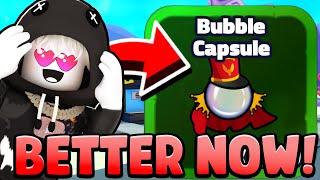 BUBBLE CAPSULE Just Got A MASSIVE BUFF?! (SpongeBob TD)