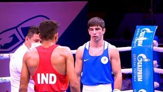 Quarterfinals (71kg) NISHANT DEV (IND) vs  MUSAEV Vadim (RBF) | AIBA WCHs 2021