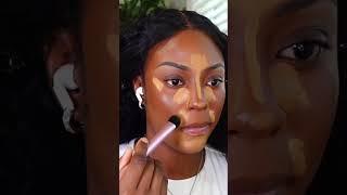 FULL GLAM MAKEUP TUTORIAL #woc #darkskin #brownskin