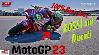 Rossi auf DUCATI-MotoGP 23 Gameplay - Jerez Full Race  (2K-60fps)|️