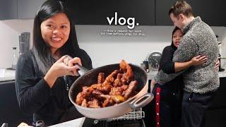 vlog ⎯ Nico's request for lunch; buffalo wings, first time kong lutuan sya ng buffalo wings