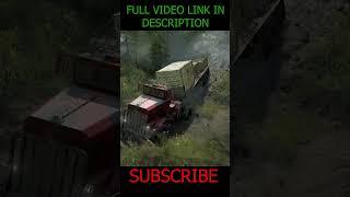 Metal Beams, Service Spare Parts, Cargo Container transporting #shorts #snowrunnergame #gameplay